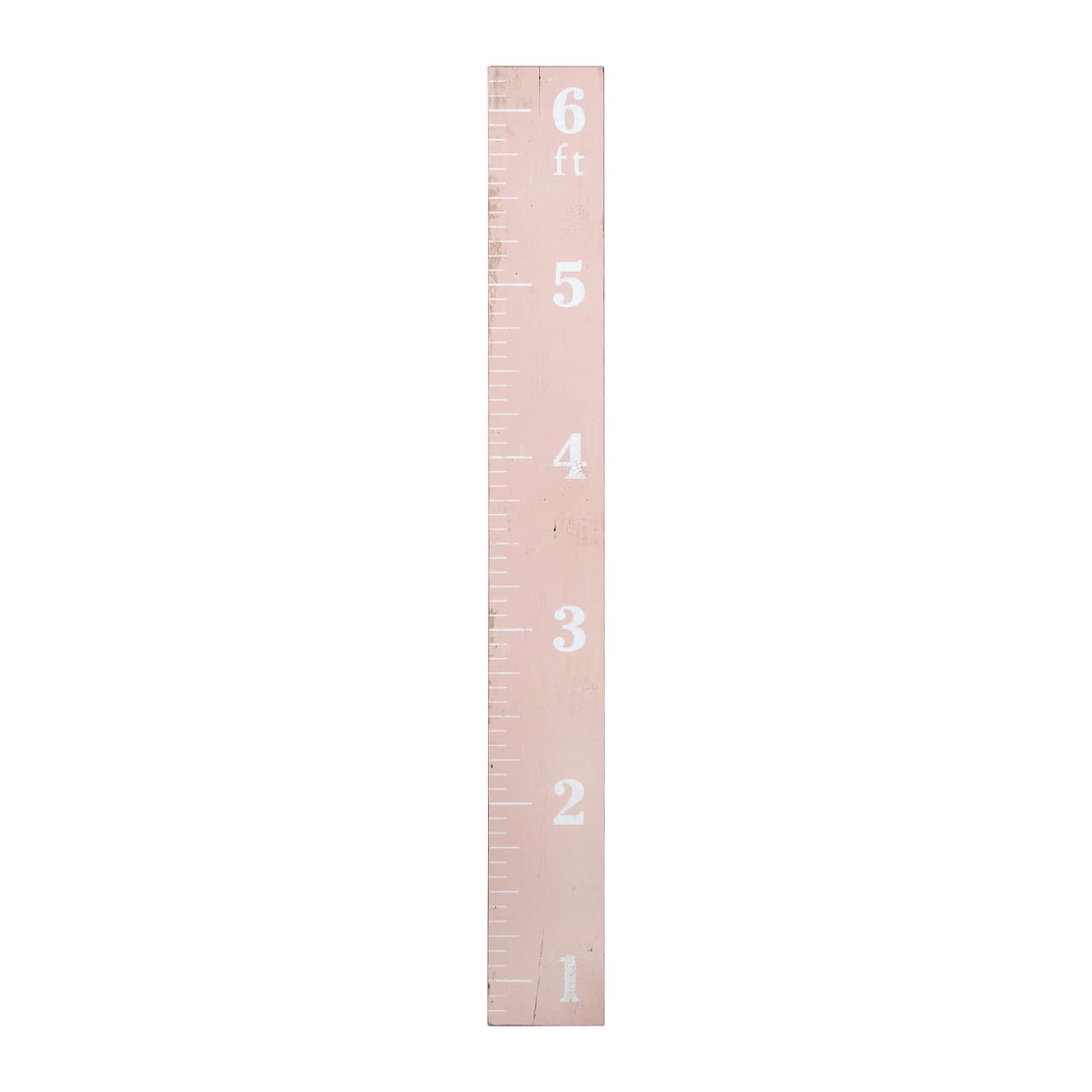 Hello Honey® 66'' Pink Growth Chart Ruler Wall Décor